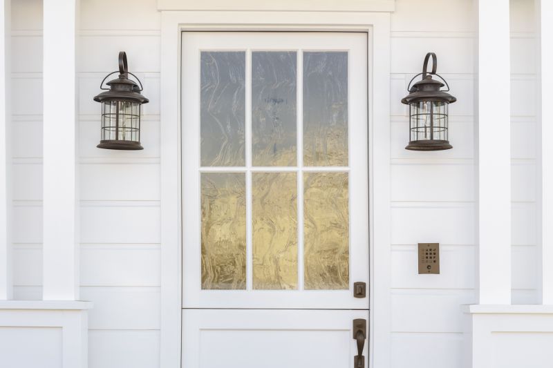 Decorative Glass Door